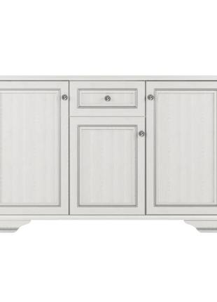 Комод в гостиную гербор уайт 3d1s (телескопы) ясень снежный + сосная серебряная (grb-1118)