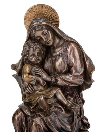 Статуэтка "дева мария с иисусом", 24 см veronese