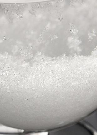 Барометр штормгласс resteq глобус большой, капля storm glass на темной деревянной подставке