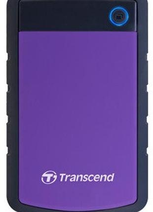 Transcend портативний жорсткий диск 4tb usb 3.1 storejet 25h3 purple