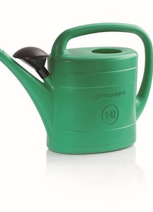 Садовая лейка prosperplast spring 14 л, зеленая