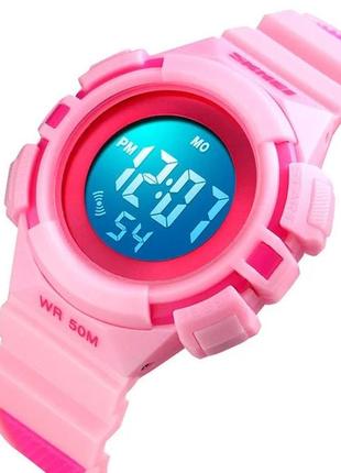 Детские наручные часы skmei 1485 (розовые)