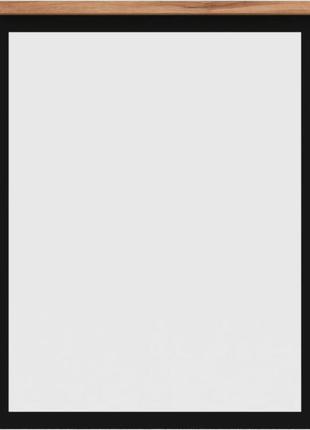 Зеркало настенное гербор чос lus62 дуб тахо + черный (grb-1108)