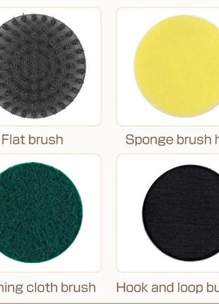 Электрическая щетка resteq cleaning brush q1 с множеством функций для уборки, разные...