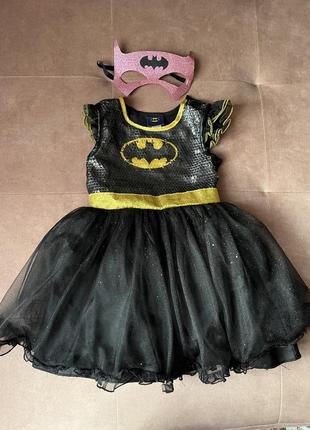 Маскарад не платье платье на девочку batman хеллоуин halloween 3 4 5