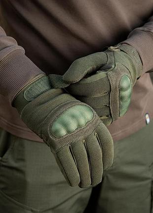 M-tac рукавички assault tactical mk.3 olive
