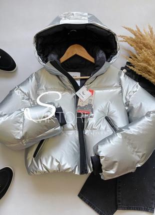 Куртка пуховик zara