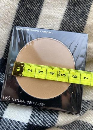 Пудра shiseido - № i60 natural deep ivory sheer and perfect compact