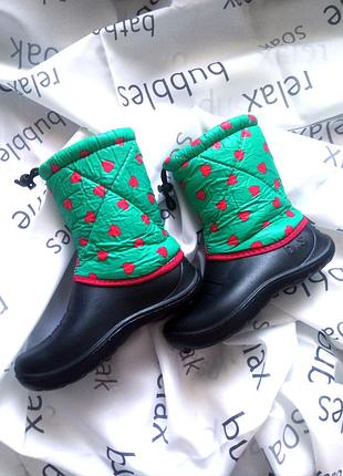 Распродажа последнего размера!!! сапоги на меху на дождь и мокрый снег.