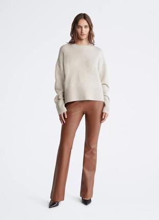 Штани calvin klein з екошкіри
