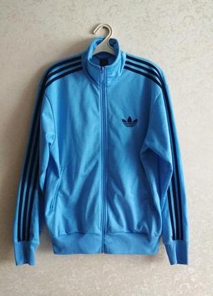 Жіноча вінтажна олімпійка майстерня кофта adidas з лампасами (m-l) оригінал дуже рідкісна