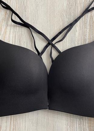 Лиф для глубокого декольте бюстгальтер бесшовный черный бра лифчик