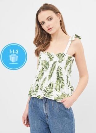 Хлопковая майка h&m