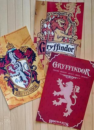 Набор открыток gryffindor (3 шт) 15924
