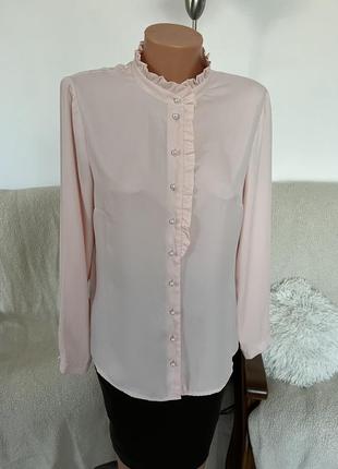 Вишукана ніжно рожева блузка
