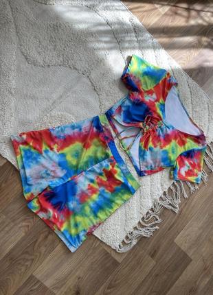 Спортивный комплект купальник