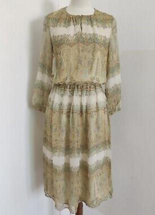 Плаття шовкове розмір m-l
