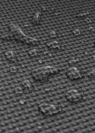 Мат-пазл hop-sport eva 1см hs-a010pm - 6 частей черно-серый