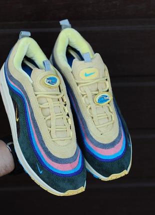 Кроссовки nike air max 1/97 sean wotherspoon, nike air force 1, nike air presto, nike zoom fly, nike vomero 5, nike blazer, nike lebron, nike cortez4 фото