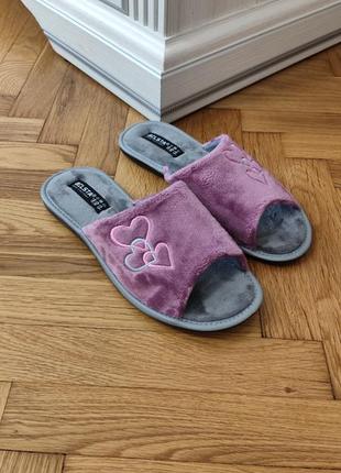 Кімнатні відкриті жіночі тапочки belsta belsta женские тапулі тапули 36 - 41