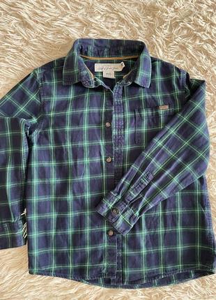 Рубашка фланель на 6-7 лет