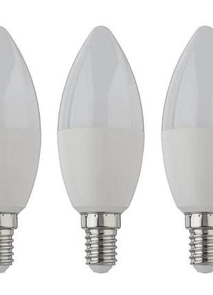 3шт лампочки livarno home 4.2w 470lm e14 уцінка