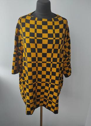 Базовый трикотажный свитер с коротким рукавом 30 р от fabelhalf karin glasmacher германия