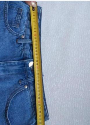 Короткая джинсовая юбка6 фото