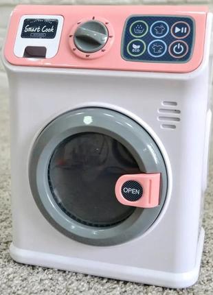 Детская стиральная машина игрушка на батарейках с вращающимся барабаном2 фото