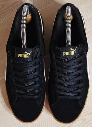 Замшевые кроссовки на платформе