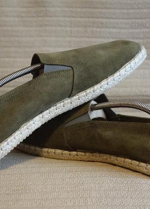 Найлегші комбіновані замшеві еспадрильї з пишним обплетенням ace shoes запалення 46 р.(29,5 см.