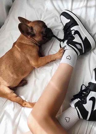 Носки с сердечком