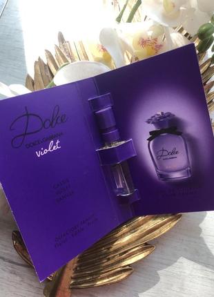 Парфуми духи пробник dolce violet dolce&gabbana1 фото