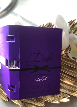 Парфуми духи пробник dolce violet dolce&gabbana3 фото