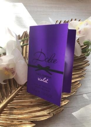 Парфуми духи пробник dolce violet dolce&gabbana2 фото