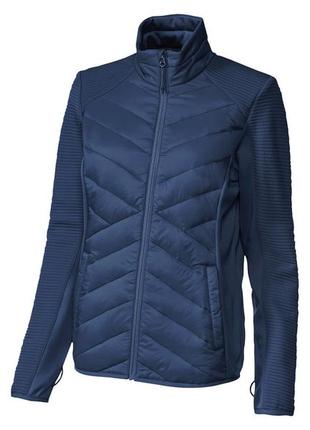 Куртка демісезонна комбінована softshell / софтшелл для жінки rocktrail 498770 s темно-синій