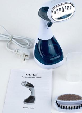 Отпариватель для одежды ручной 1100 вт, паровой утюг difei handheld garment steamer df-019a5 фото