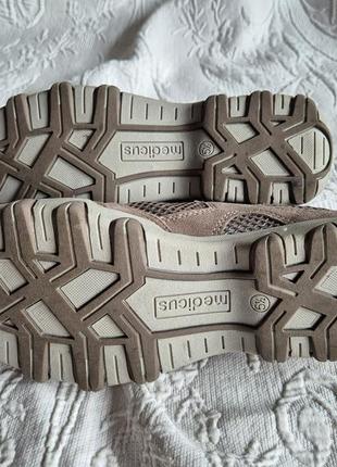 Medicus женские ортопедические легкие сетчатые туфли мокасины