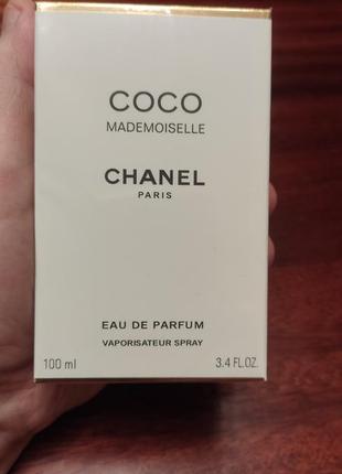 Coco chanel mademoiselle 100мл парфюмированная вода