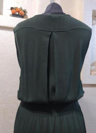 Платье вязаное зеленое cos5 фото