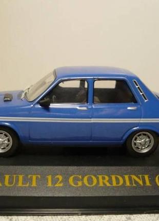 Renault 12 gordini 1:43 ixo models