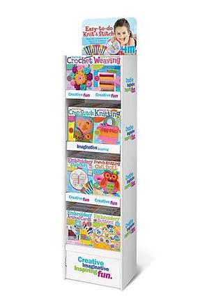 Стеллаж 4m для 24 наборов серии knit  stitch (00-05037)