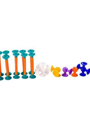 Конструктор fat brain toys squigz toobz соедини и загни 18 деталей (fa194-1)