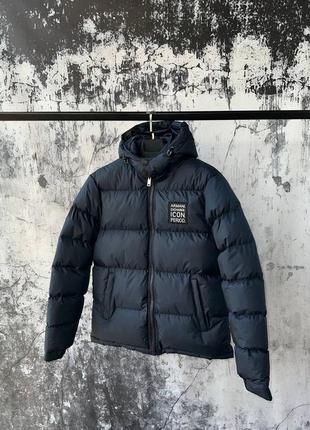 Зимова куртка в стилі armani exchange