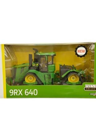 Модель britains трактор john deere 9rx 640, 1:32 (43300)7 фото