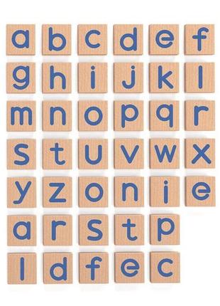 Набір магнітних літер viga toys строчні 40 шт. (50590)