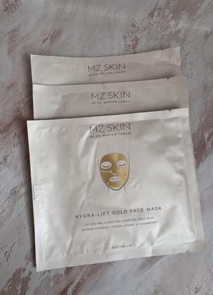 Ліфтинг маска для обличчя mz skin hydra-lift golden facial treatment mask