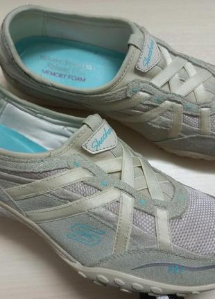 Мокасины весна-осень кожа жен.41р. skechers вьетнам