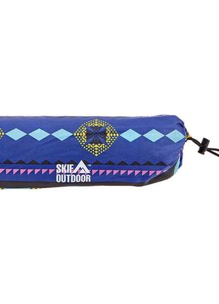 Сидушка надувная skif outdoor plate ц:синий4 фото