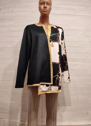 Миленькая кофта, блузка плотная xl-4xl есть дефект